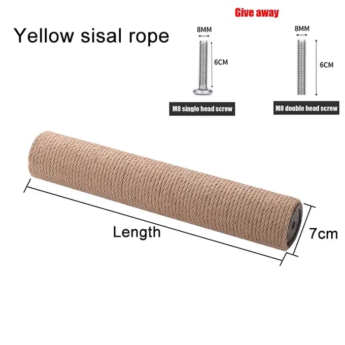 Poste à gratter pour chat, tour d'arbre, bricolage, cadre d'escalade pour chat, poteau de remplaceme