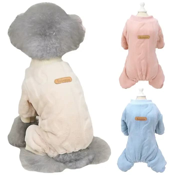 Combinaison d'hiver pour chien, manteau chaud, vêtements pour petits et moyens chiens, pyjama pour c