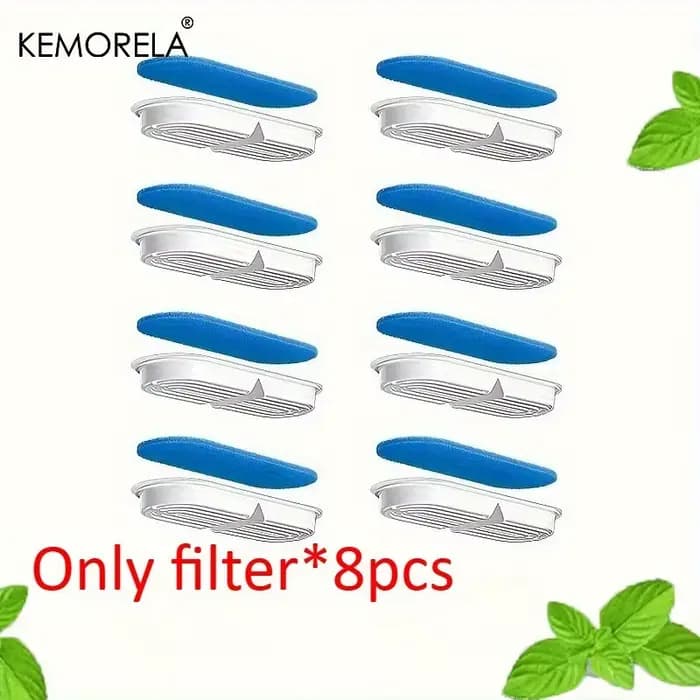 Filtre distributeur d'eau à charbon actif pour chat, 8/12 pièces, adapté aux distributeurs d'eau, pi