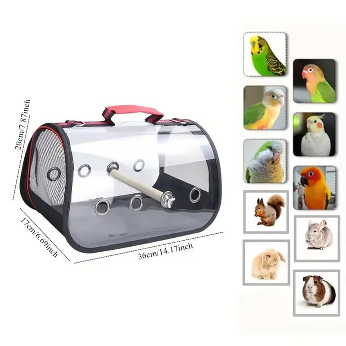 Sac à dos portable léger pour animal de compagnie, sac de voyage pour oiseau, sac à dos pour perroqu