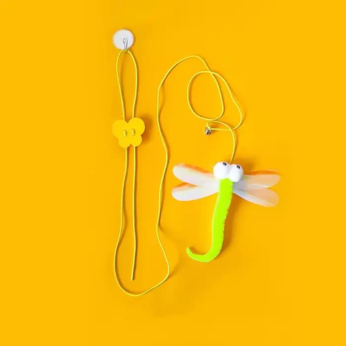 Nouveau Type de jouet électrique pour chat avec 2 cordes, porte suspendue intelligente, balançoire a