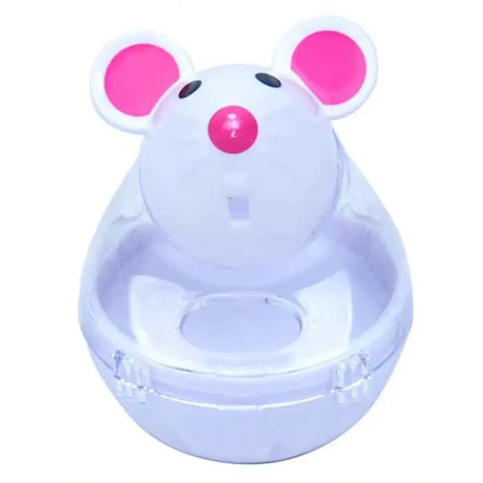 Jouet distributeur de nourriture pour animaux de compagnie, boule à friandises roulante en forme de