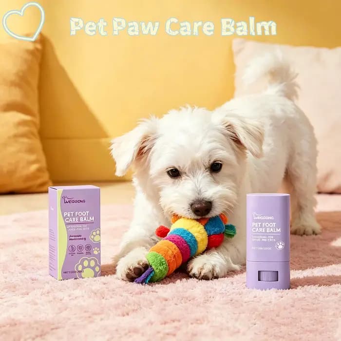 Crème pour pattes d'animaux, apaise les fissures, garde les pattes douces, protection hydratante con