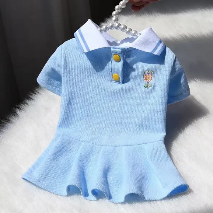 Robes Printemps-Été pour Petits Chiens, Vêtements pour Chiots, Jolies Robes Polo, Jupes pour Chats,