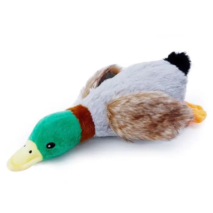 Jouet sonore de canard en peluche mignon, Animal grinçant, jouet pour chien, nettoyage des dents, co