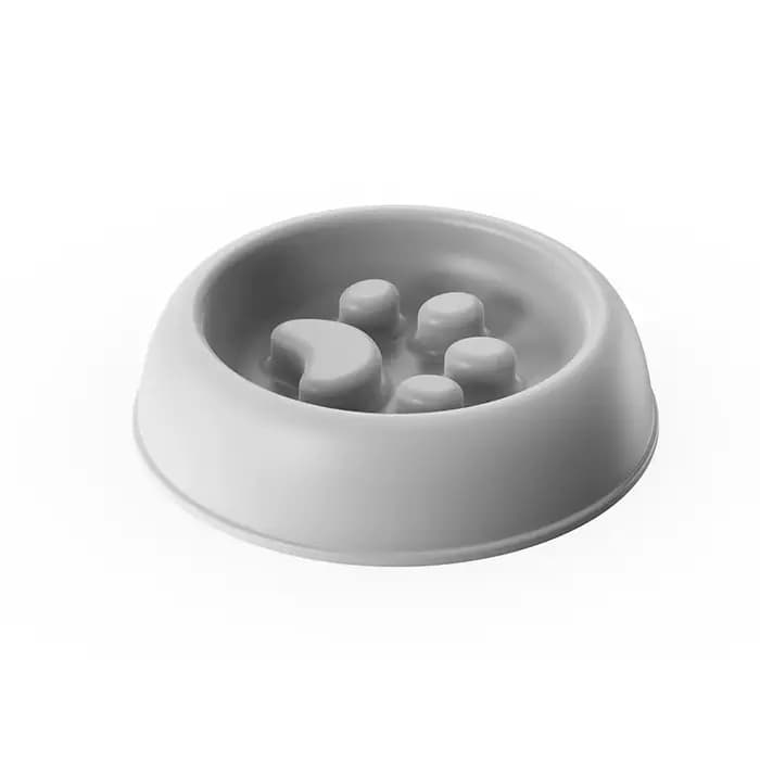 Bol d'alimentation lente pour chat, plat de nourriture Anti-étouffement pour animaux de compagnie, u
