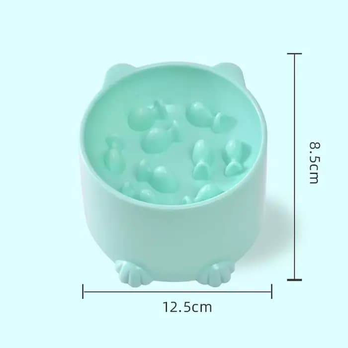 Bol anti-étouffement surélevé pour animaux de compagnie, protection du cou, pour chat et chien, pour
