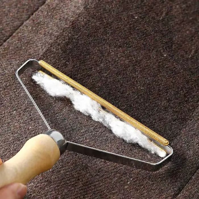 Brosse anti-peluches Portable pour animaux de compagnie, rouleau manuel pour peluches, nettoyage des