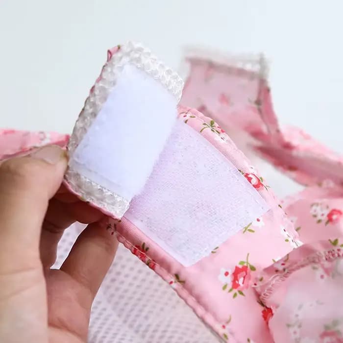 Ensemble Harnais et Laisse en Dentelle Florale pour Chiens et Chats de Petite Taille – Robe Mignonne