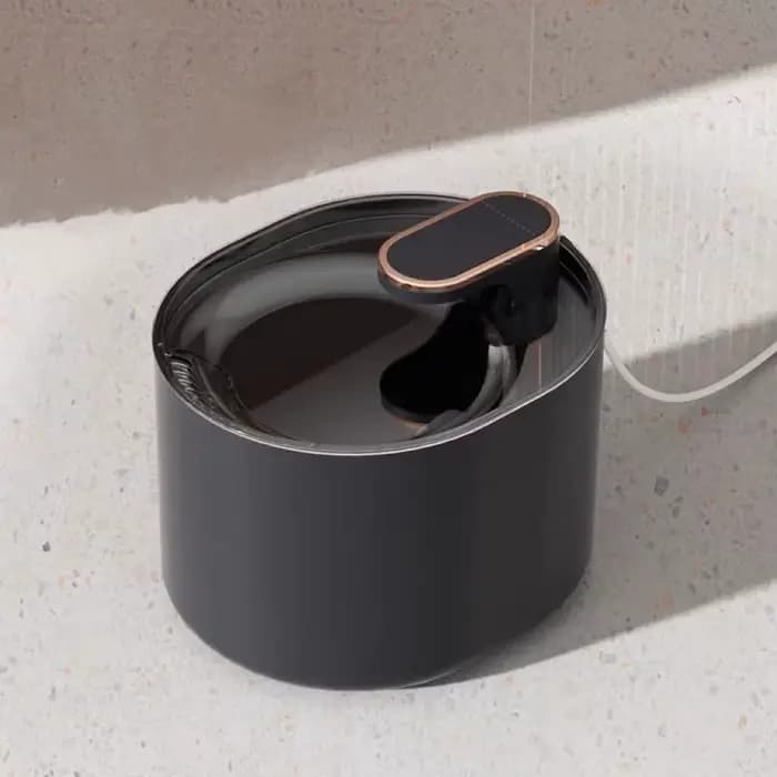 Distributeur d'eau pour chien et chat, eau de boisson non humide, filtre de circulation automatique,