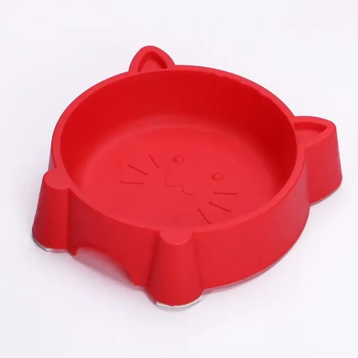 Bol pour animaux de compagnie avec design oreilles de chat mignonnes - Distributeur de nourriture et
