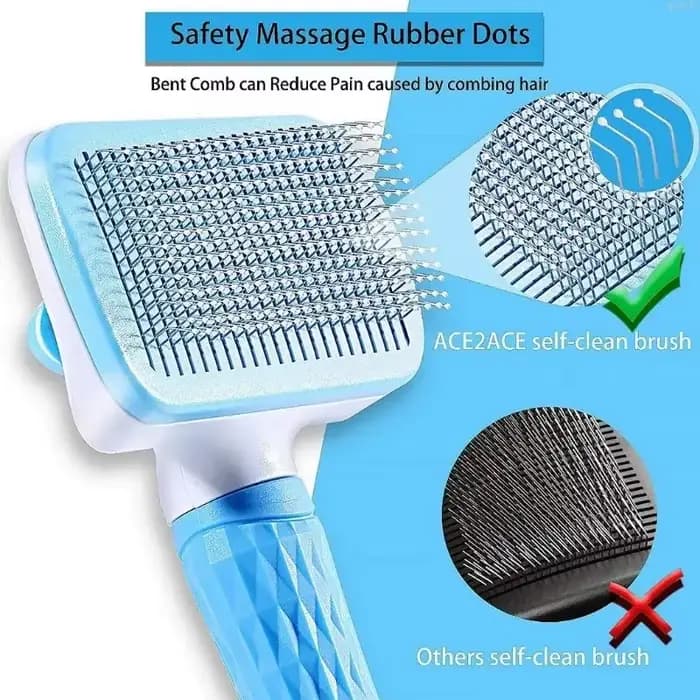 Brosse épilatoire pour chien et chat, peigne de toilettage et de soin pour poils longs, pour animaux