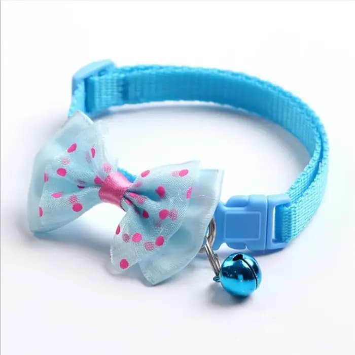 Collier pour chien et chat à nœud papillon tendance, doux et confortable, ensemble d'accessoires pou