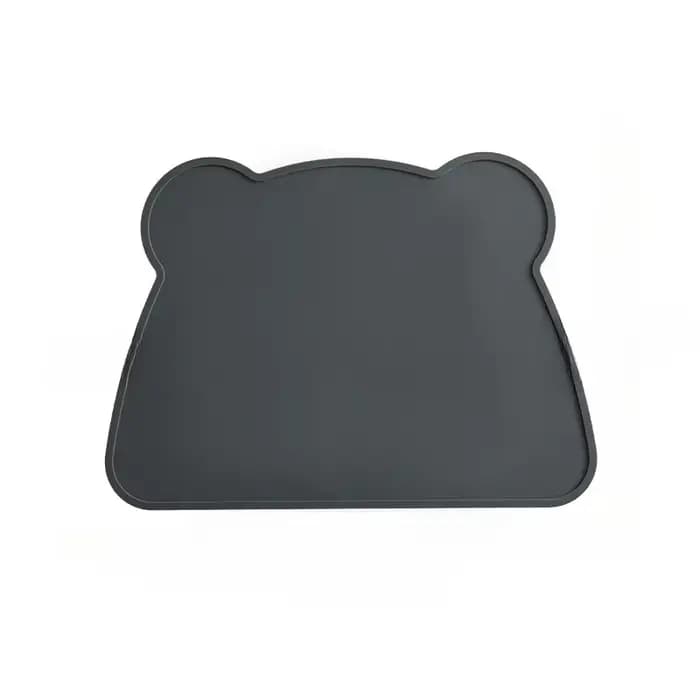 Tapis en Silicone Anti-sale, facile à nettoyer, pour chats et chiens, résistant à l'eau et aux fuite