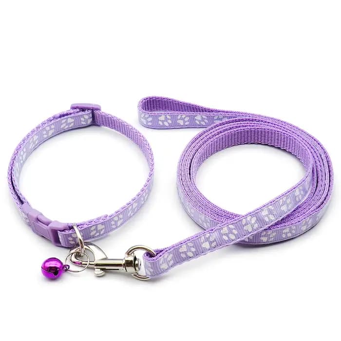 24 ensembles de laisse réglable pour chien et chat, collier pour chiot, marche en plein air, personn