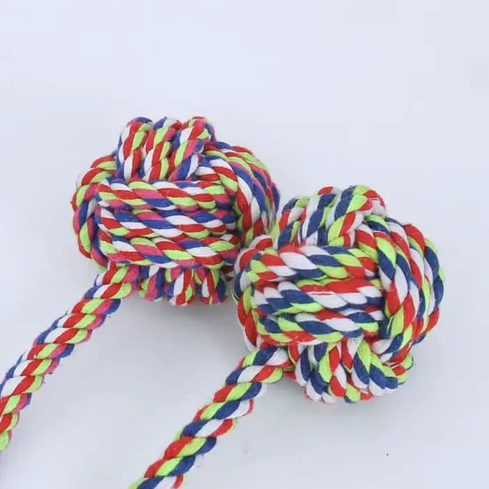 Jouet à mâcher en corde à nœud pour animaux de compagnie, 1 pièce, jouet Durable pour chiens et chat