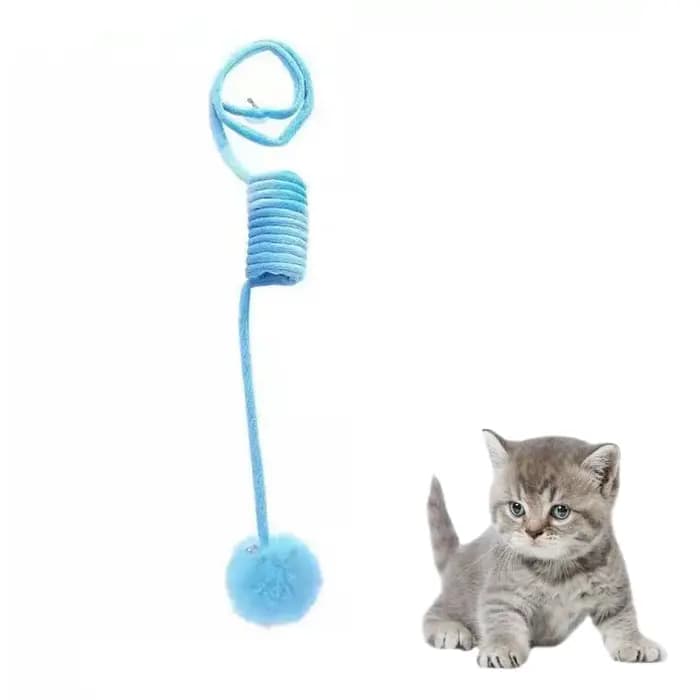 Corde élastique pour chat, accessoire de jeu interactif pour animaux de compagnie, corde durable rés