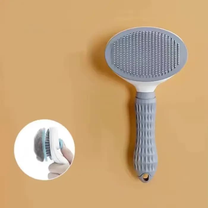 Brosse à poils pour chien et chat, peigne de toilettage et d'entretien, brosse pour chat en acier in