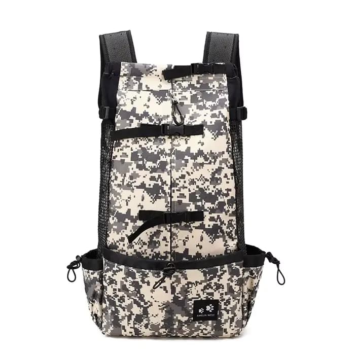 Sac à dos de transport pour animaux de compagnie, pour voyages, promenades et conduite, pour chiens