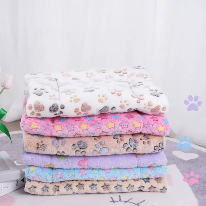 Lit pour chiens, couverture épaisse en flanelle, coussin lavable, accessoires de lit pour chiots, gr