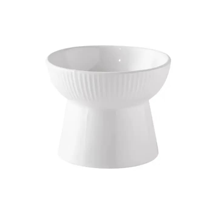 Bol en céramique pour chat, incliné/à bouche plate, créatif, pour l'alimentation des chiens, antidér