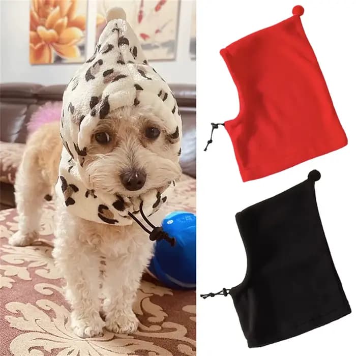 Chapeau polaire à col haut pour chien, accessoires d'hiver pour animaux de compagnie, coupe-vent, ch