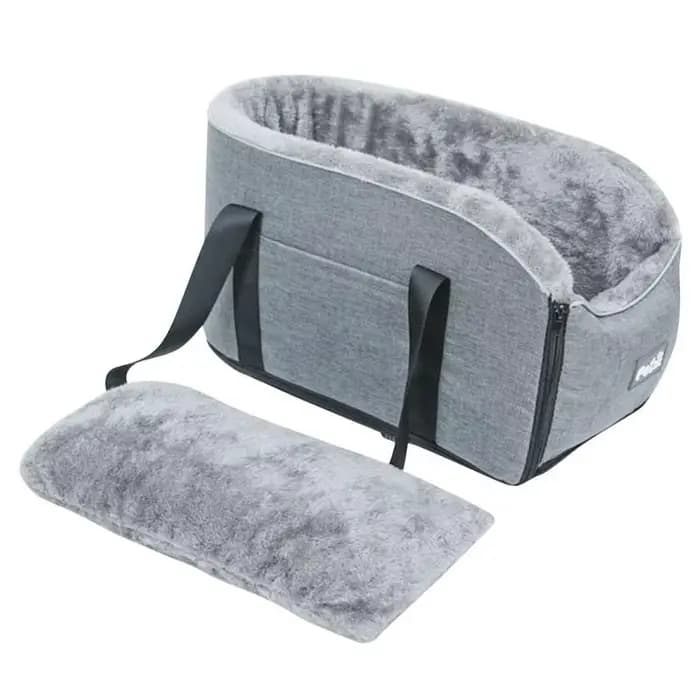 Siège de voiture portable pour animaux de compagnie, contrôle central, lit de chenil pour chien, acc