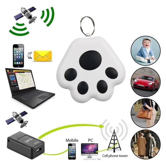 Mini dispositif de suivi anti-perte pour animaux de compagnie, localisateur GPS, surveillance en tem