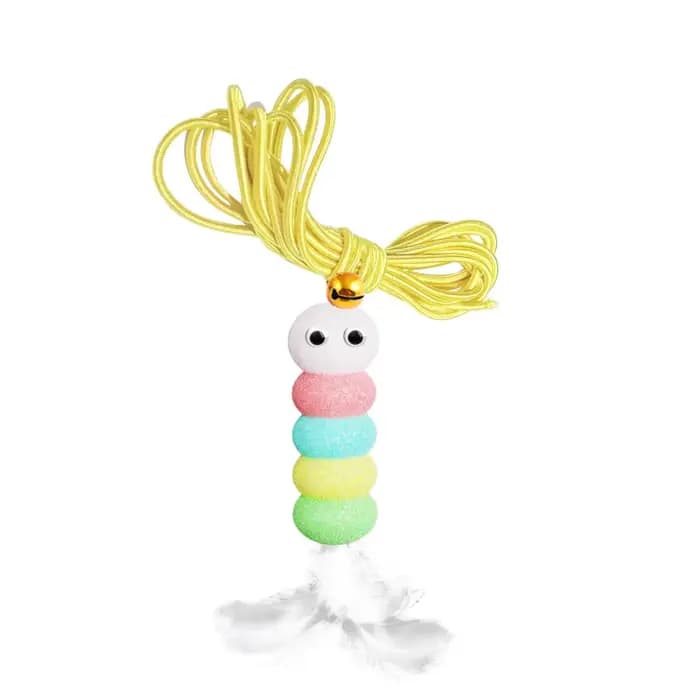 Caterpillar et oiseau volant adapté aux jouets de chasse pour animaux de compagnie, jouets interacti