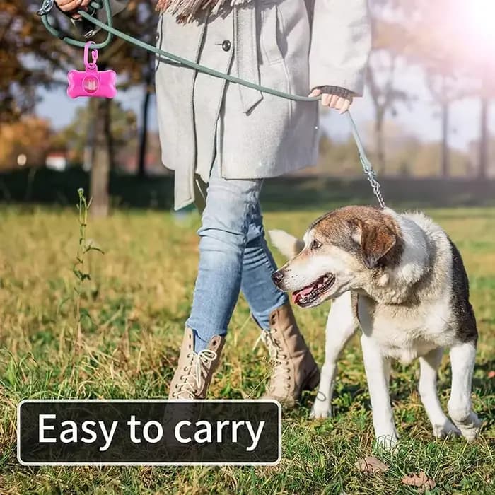 Sac de merde pour animaux de compagnie, sac poubelle imprimé de couleur unie, sac de merde propre, s
