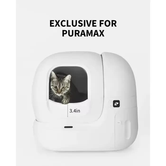 Clôture d'entrée surélevée PETKIT pour litière autonettoyante PuraMax, barrière anti-fuite d'urine e