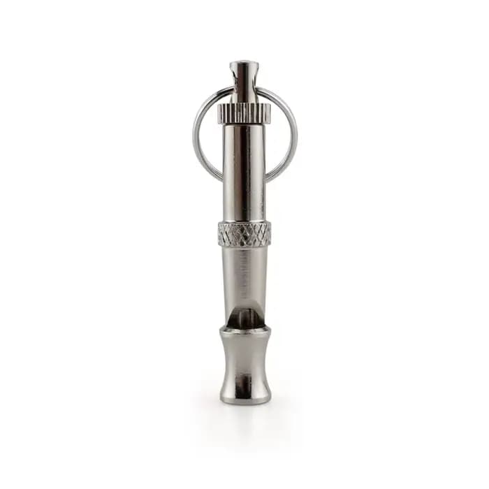 Sifflet pour chien en acier inoxydable, pour arrêter d'aboyer, contrôle des aboiements, entraînement