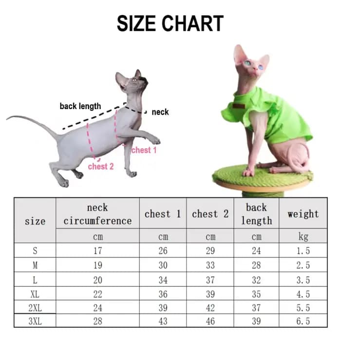 Sphynx – vêtements de luxe pour chat, robe fantaisie d'été pour chien, sans poils, petit bouledogue