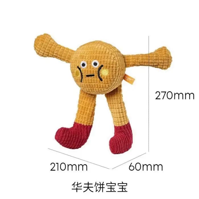 Jouets pour animaux de compagnie pour chats et chiens, jouets à mâcher durables en forme de gaufre,