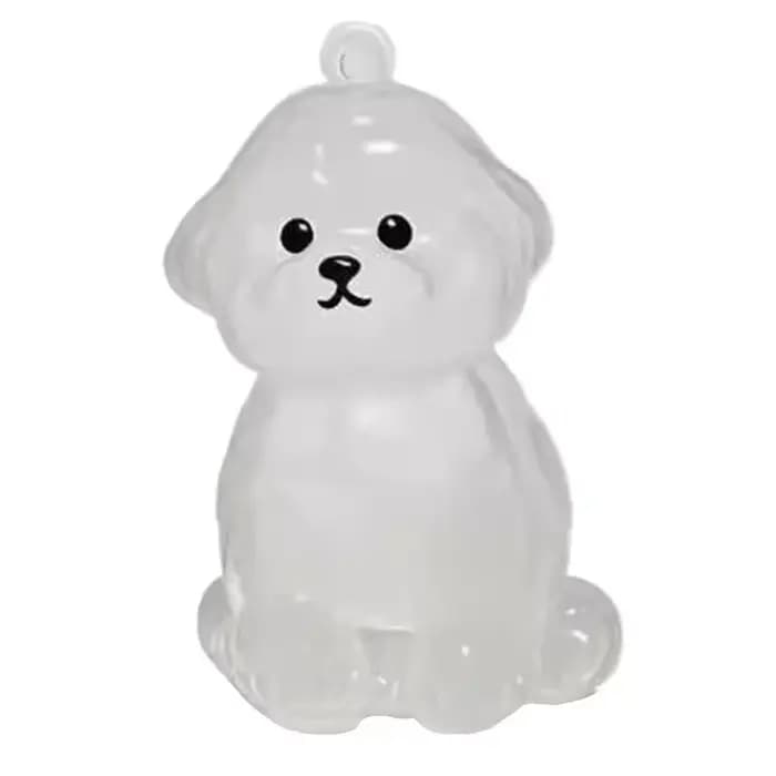 Pendentif porte-clés mignon pour poils de chien, accessoire de sac, porte-clés de voiture pour coupl