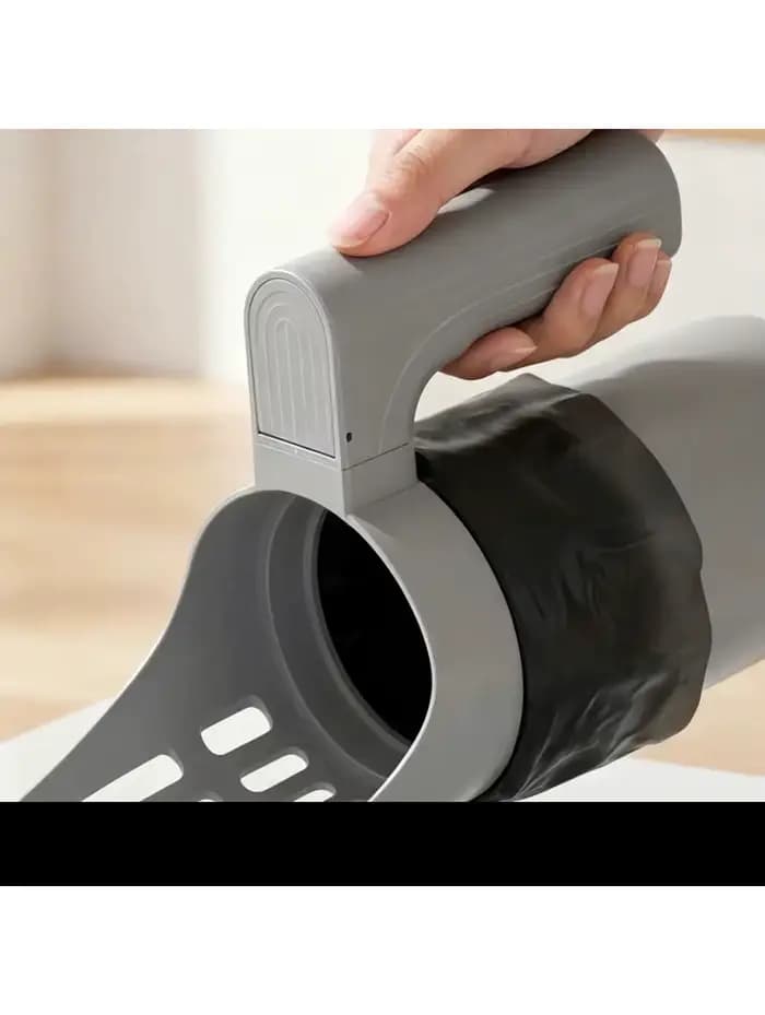 Cuillère à litière pour chat de grande capacité, conception sans contact, facile à nettoyer, adaptée