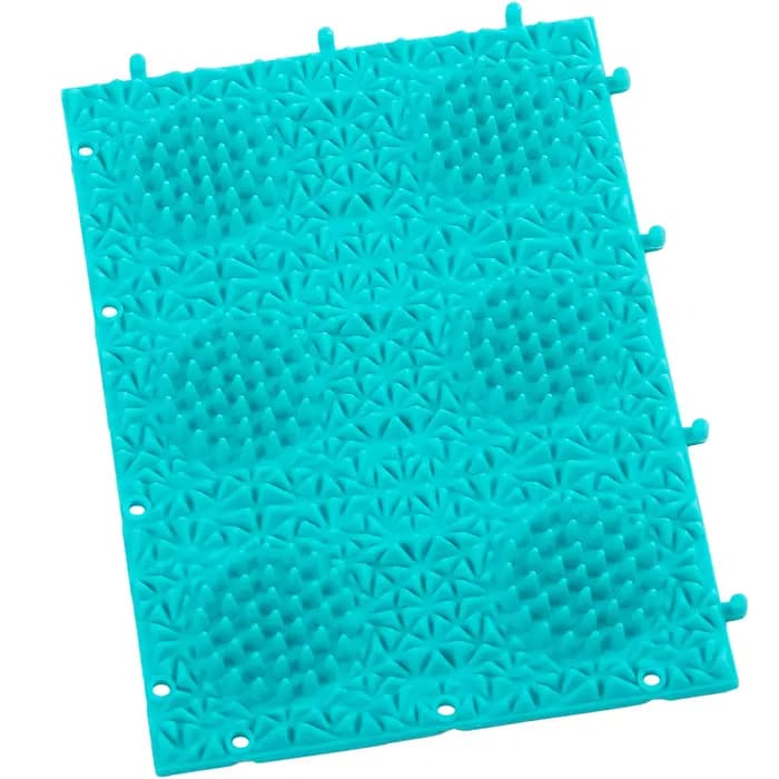 Tapis de massage et grattoir auto-nettoyant pour chat 24x18cm en caoutchouc TPR, brosse anti-démange