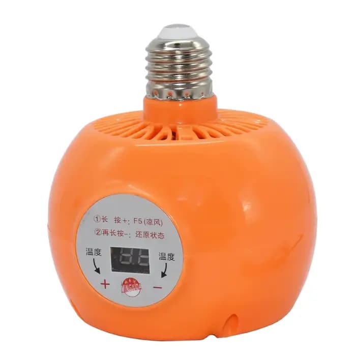 Lampe chauffante pour animaux de compagnie, 220V, 150W, lumière chaude pour poulet, régulateur de te
