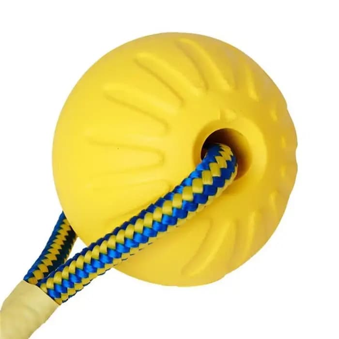 1pc dents Indestructibles morsure en caoutchouc chiot drôle balle d'entraînement jouets à mâcher jou