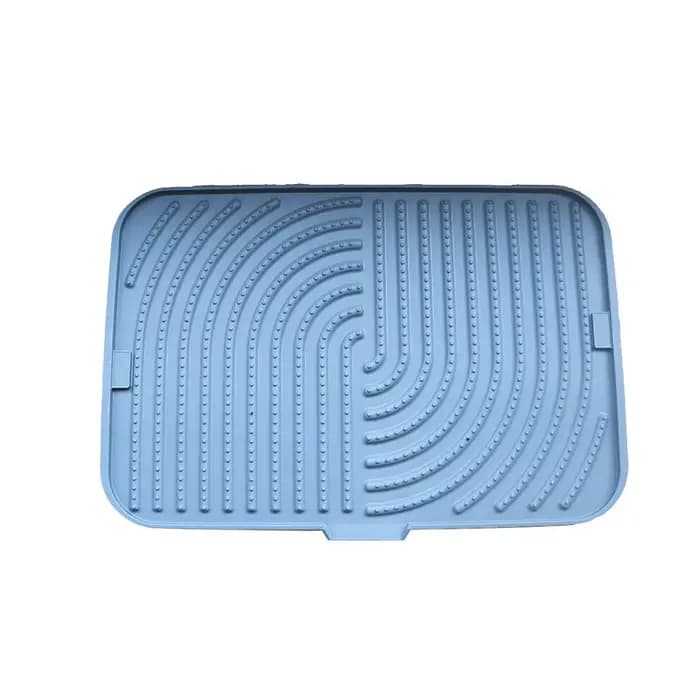 Tapis de litière en Silicone pour chat, fournitures pour animaux de compagnie, doux, anti-épissure,
