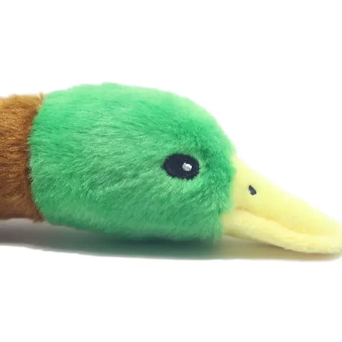 Jouet sonore de canard en peluche mignon, Animal grinçant, jouet pour chien, nettoyage des dents, co