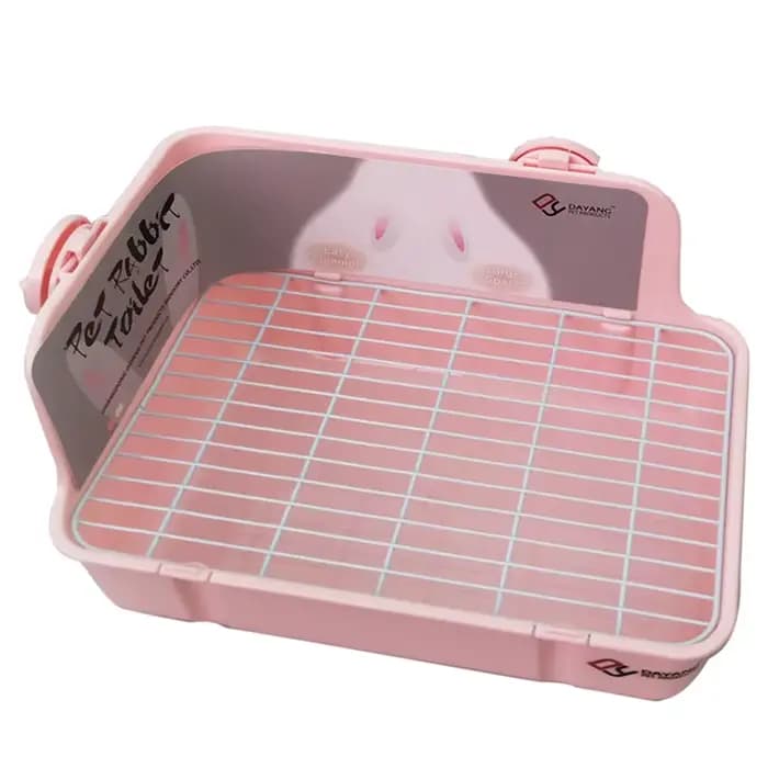 Bac à litière pour lapin, toilettes pour petits animaux, bac à litière d entraîneur pot pour lapin