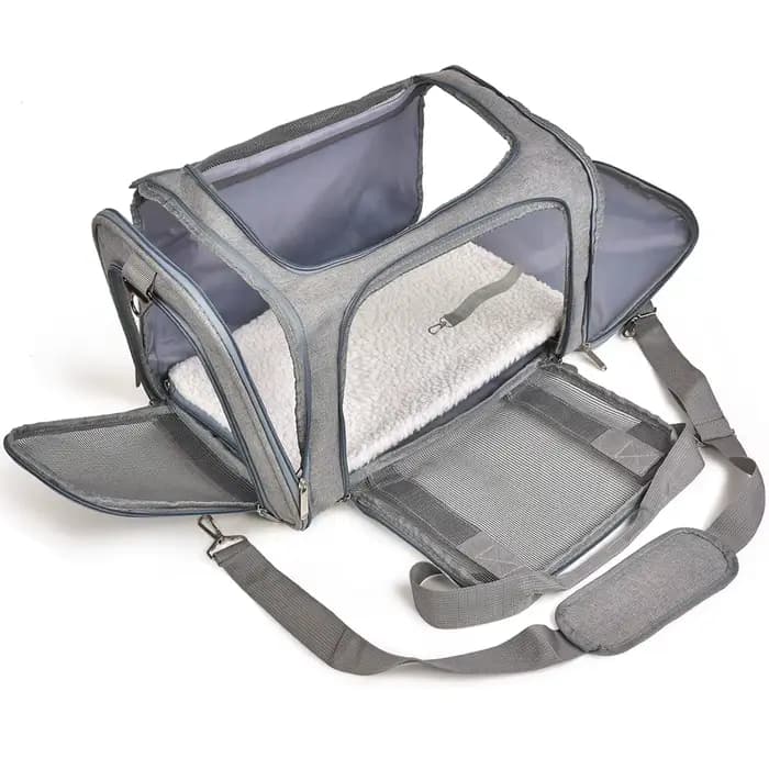 Sac de Transport pour chiens, sac à dos latéral souple, porte-animaux de compagnie, sacs de voyage p
