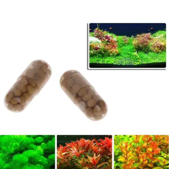 40 pièces onglets engrais pour plantes aquatiques d'aquarium d'eau douce 40 comprimés Capsules avec
