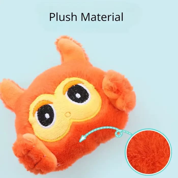 Jouet en peluche chat en papier sonore d'herbe à chat, 1 pièce, souris interactive douce et solide,