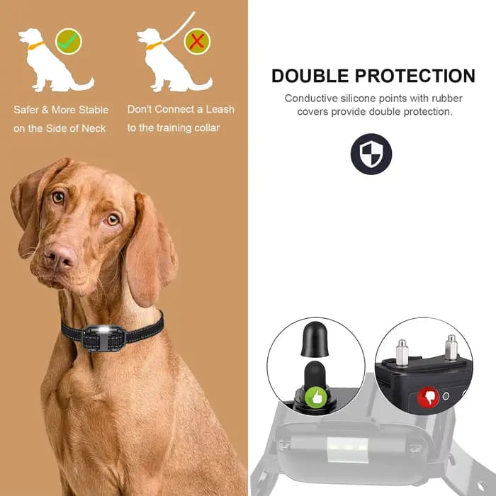 Collier de choc intelligent pour chien, collier de dressage pour chien avec télécommande, innovant,