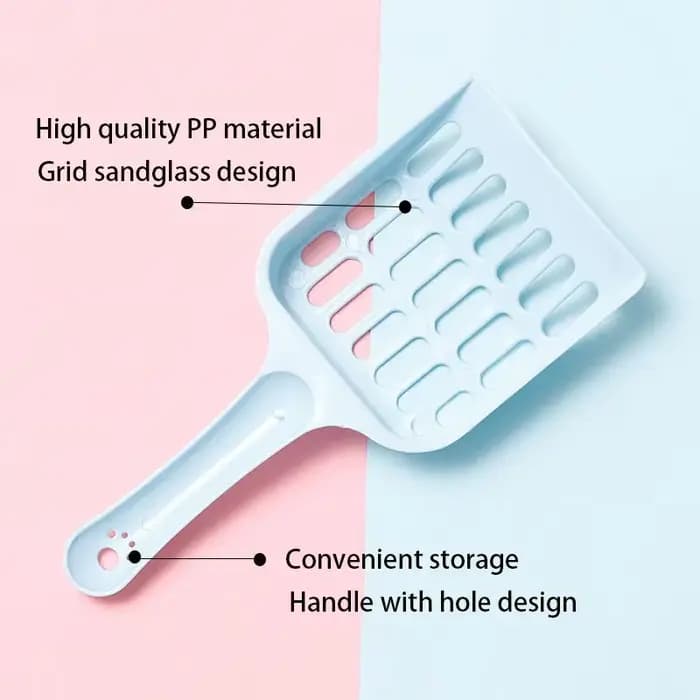 Pelle à litière pour chat, fournitures de toilettes pour chat, pelle à sable pour animaux de compagn