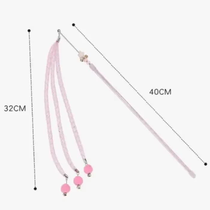 Jouet pour chat, boule de laine, jouets pour chats, bâton Teaser, fil d'acier, jouets interactifs ré