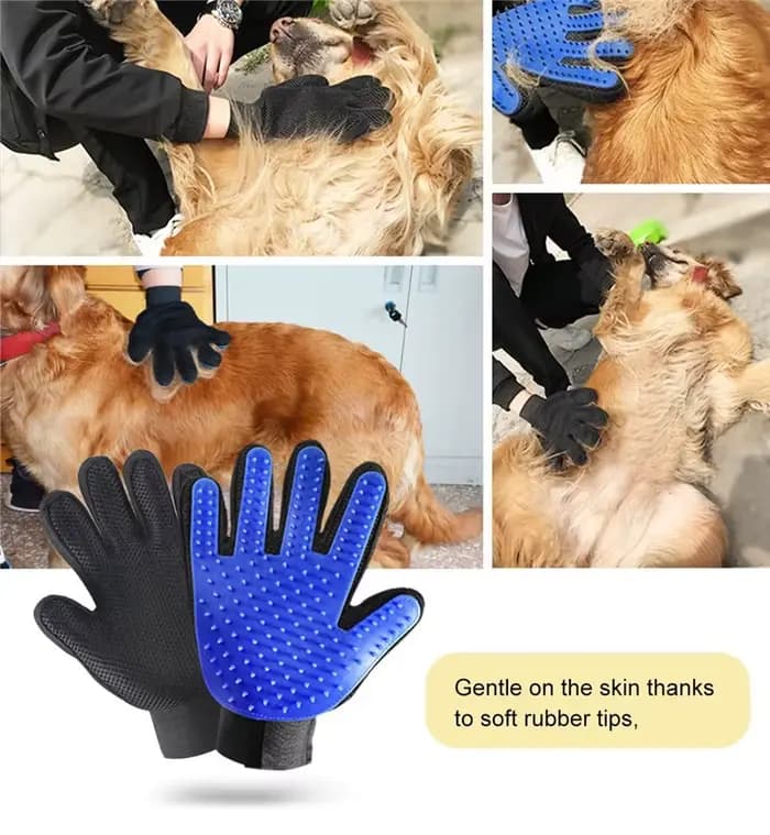 NONOR – brosse de bain en caoutchouc pour animaux de compagnie, Protection en Silicone, peigne pour