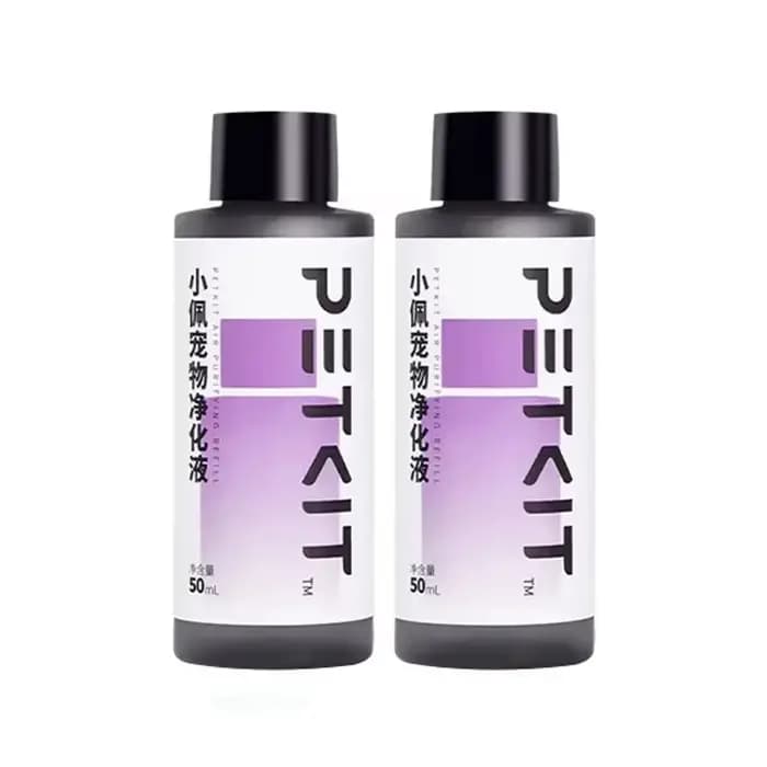 Litière automatique autonettoyante PETKIT avec liquide purifiant, désodorisant, facile à transporter